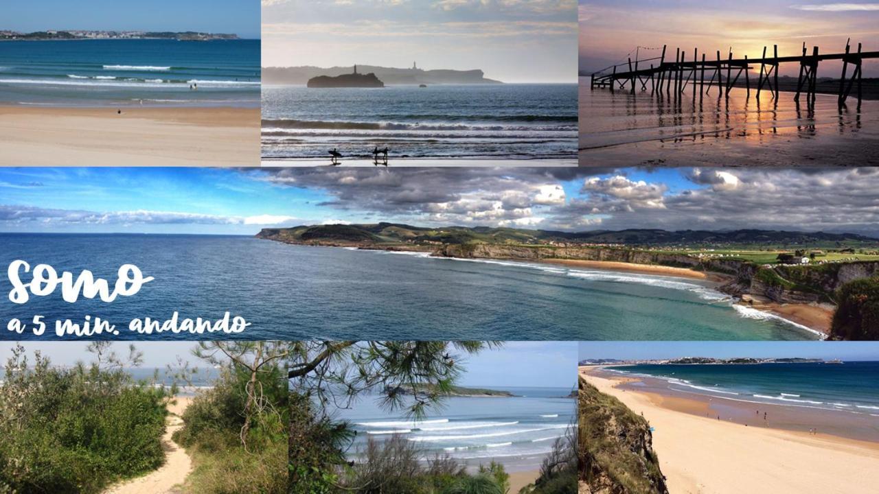 "Las Camelias Somo" Un Lugar Para Desconectar!! Vistas Al Mar!! Exteriör bild